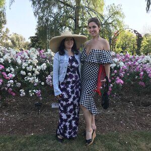 Rubber Ducky Polka-dot Midi dress